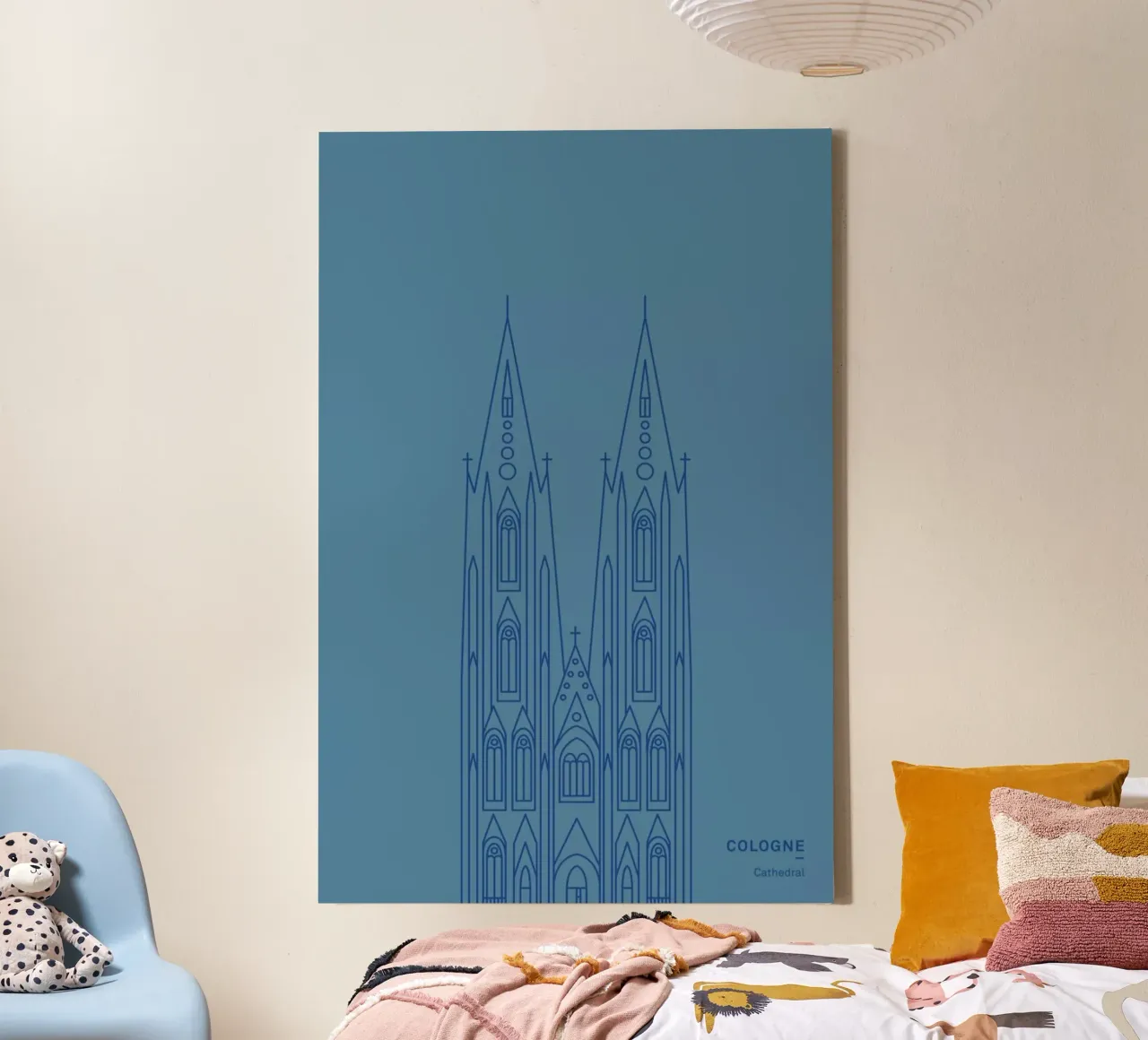 Cologne tela con Cornice a cassetta da Sara Signorini