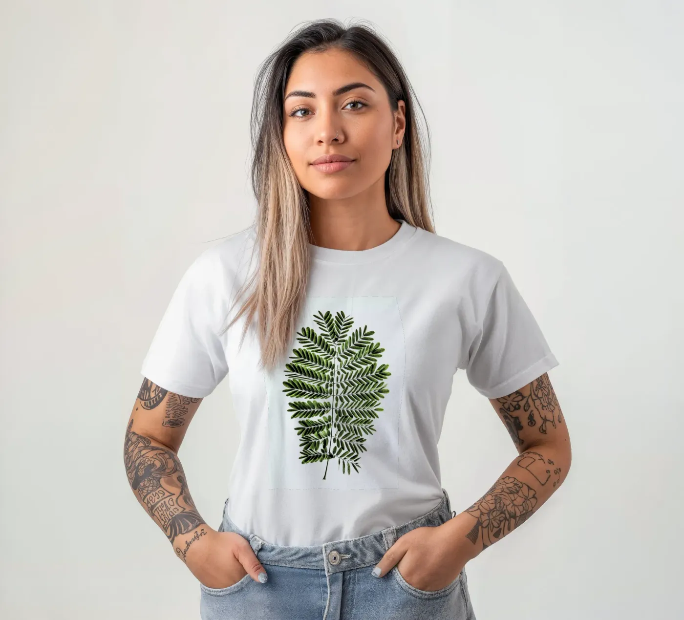 Leaf Study 2 t-shirt van Shot By Clint