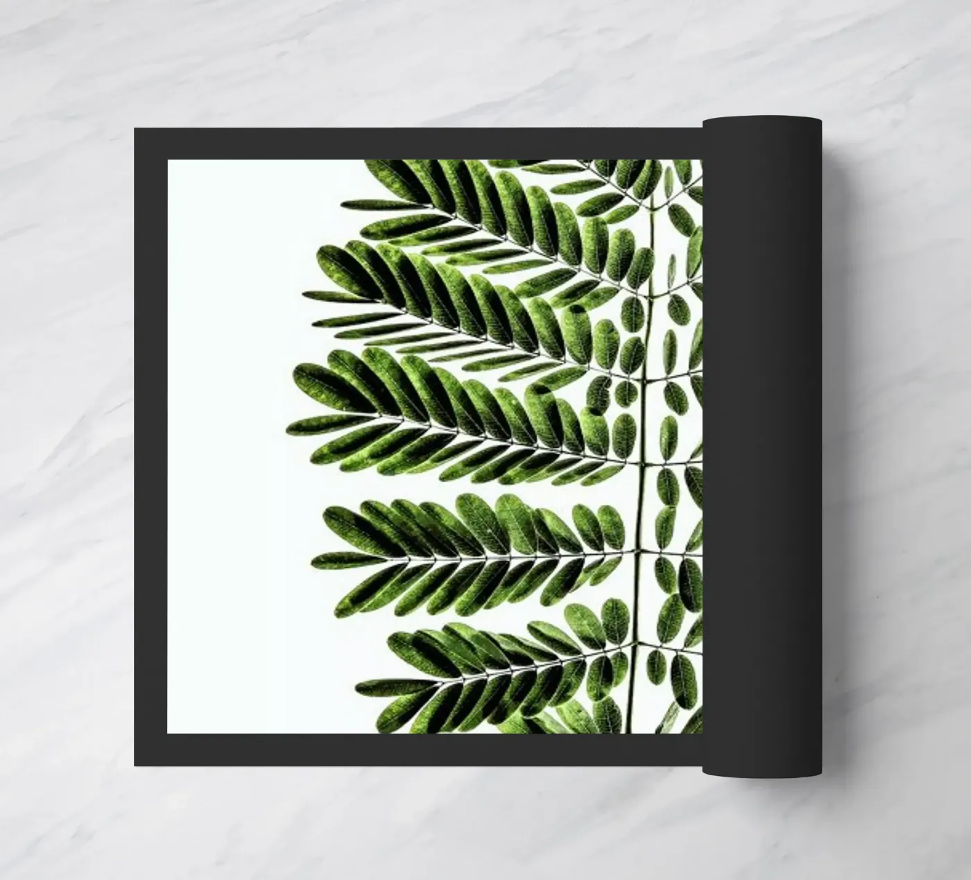 Leaf Study 2 Fußmatte von Shot By Clint