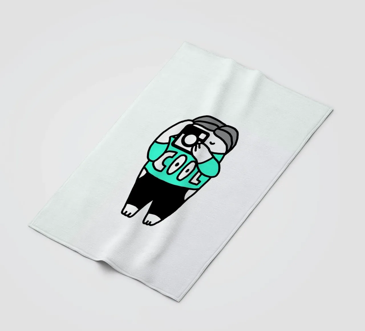 Cool fleece blanket by Herzette