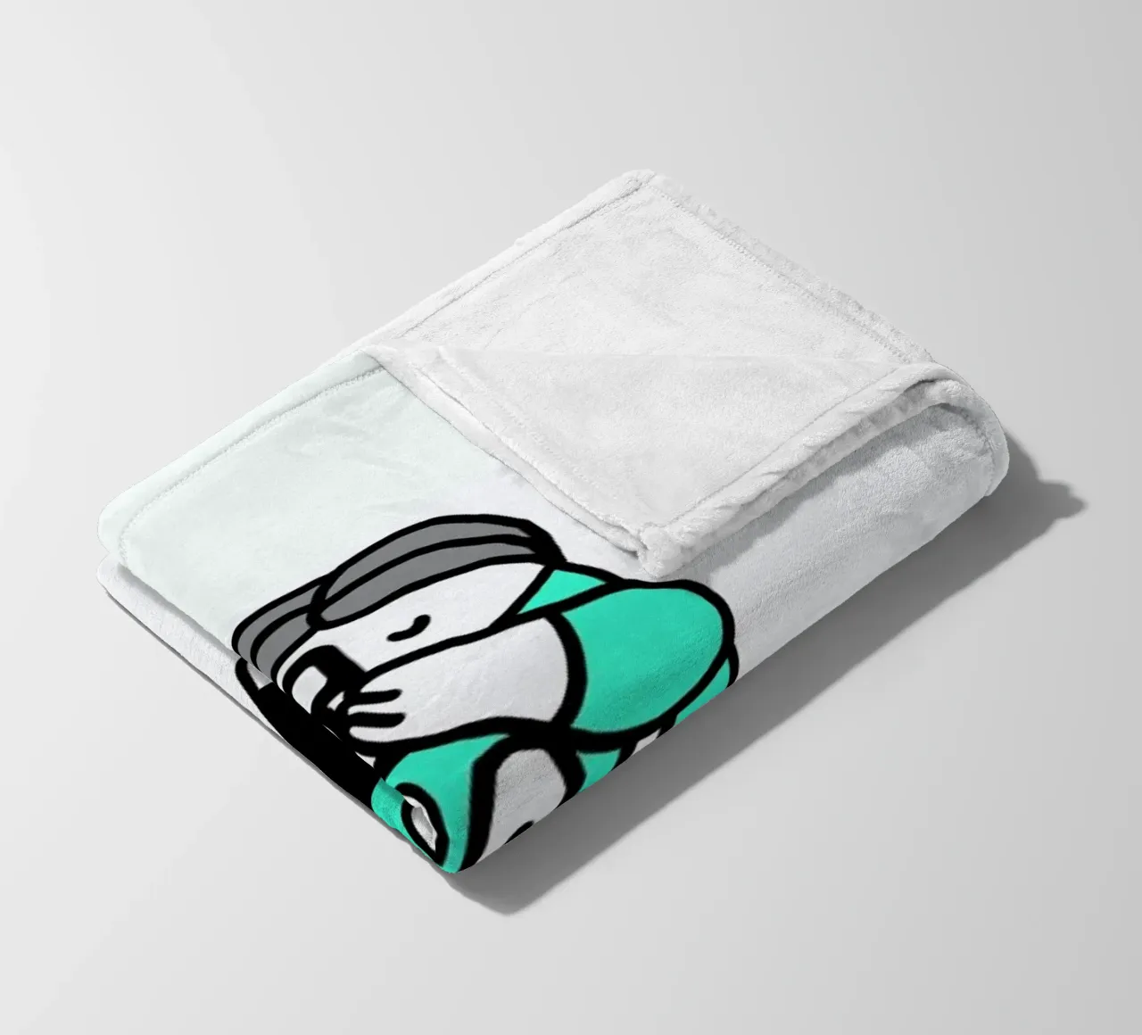 Cool fleece blanket by Herzette