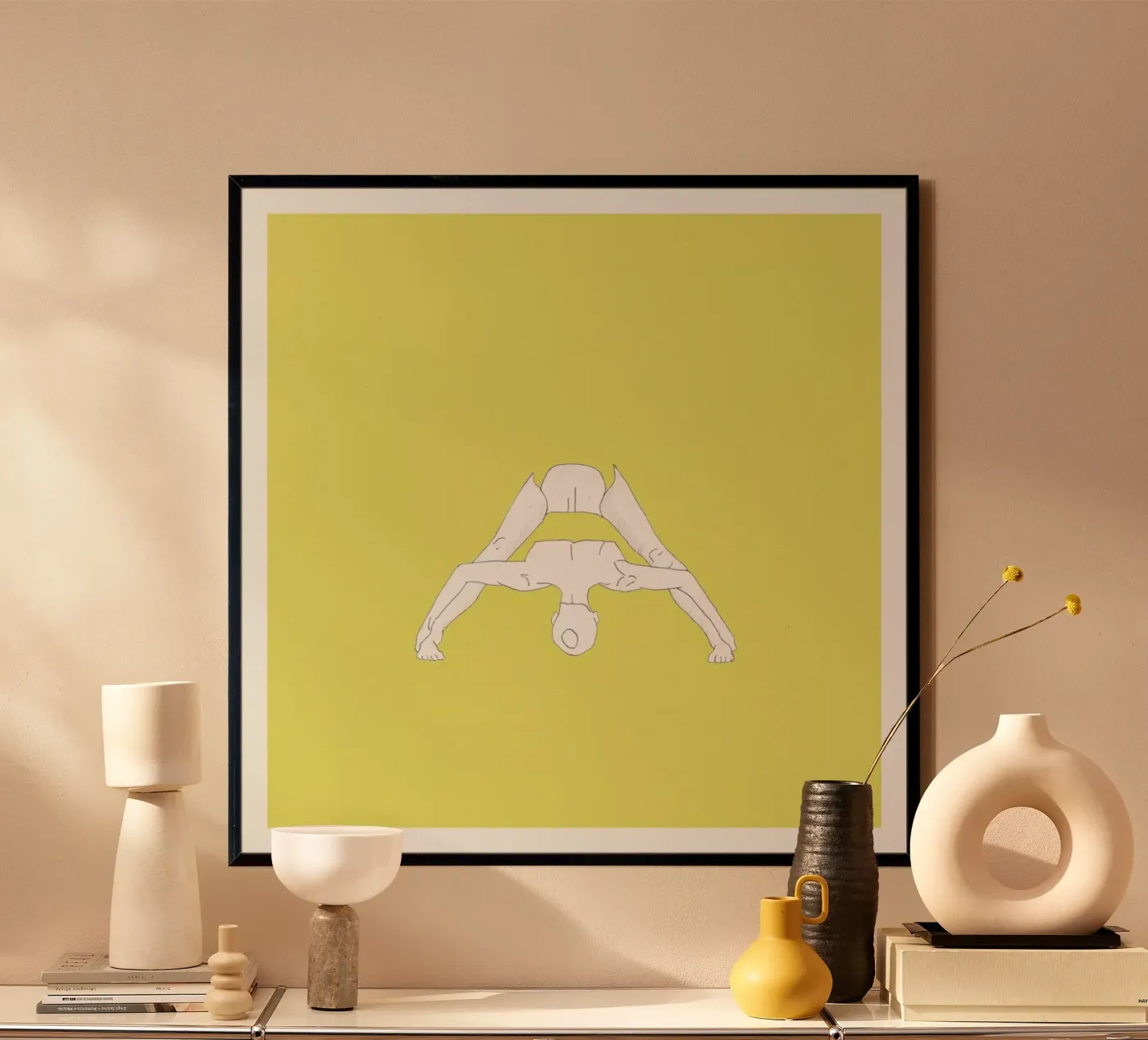 Yoga Practice 12 poster da Sandra De Leon