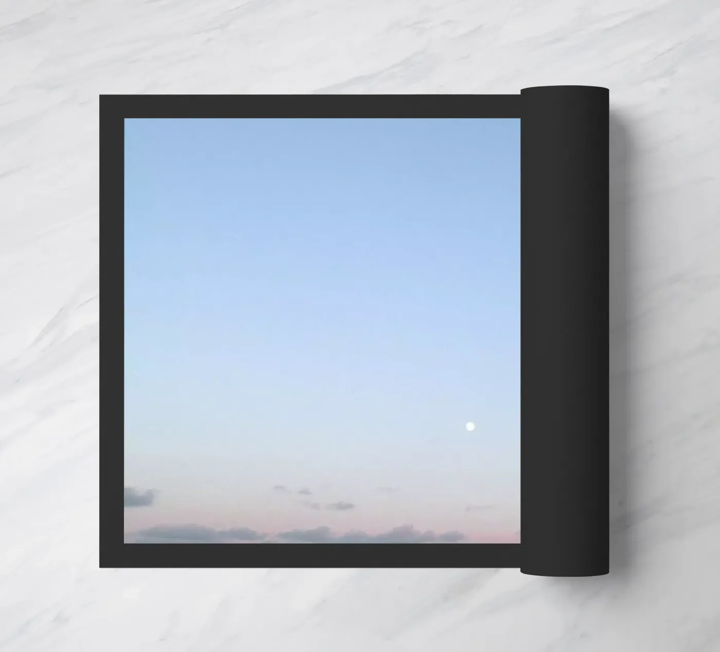 Silver Moon doormat by Cassia Beck Photography