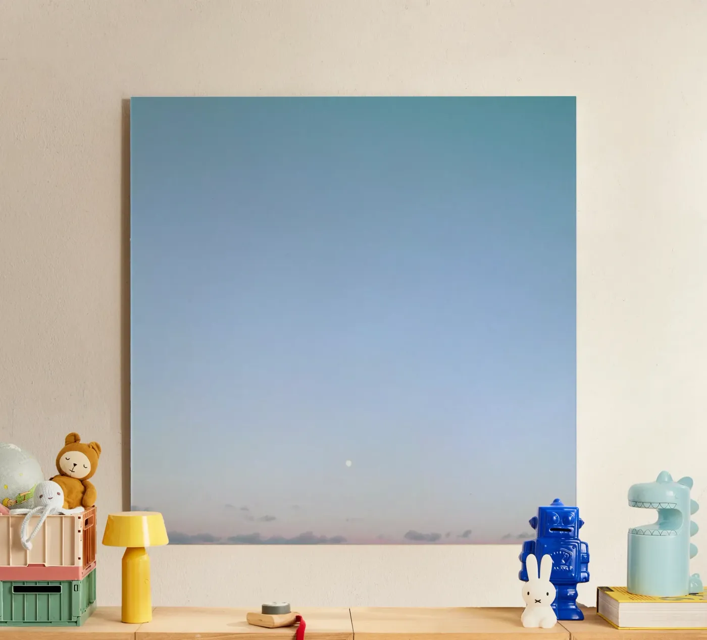 Silver Moon acryl van Cassia Beck Photography