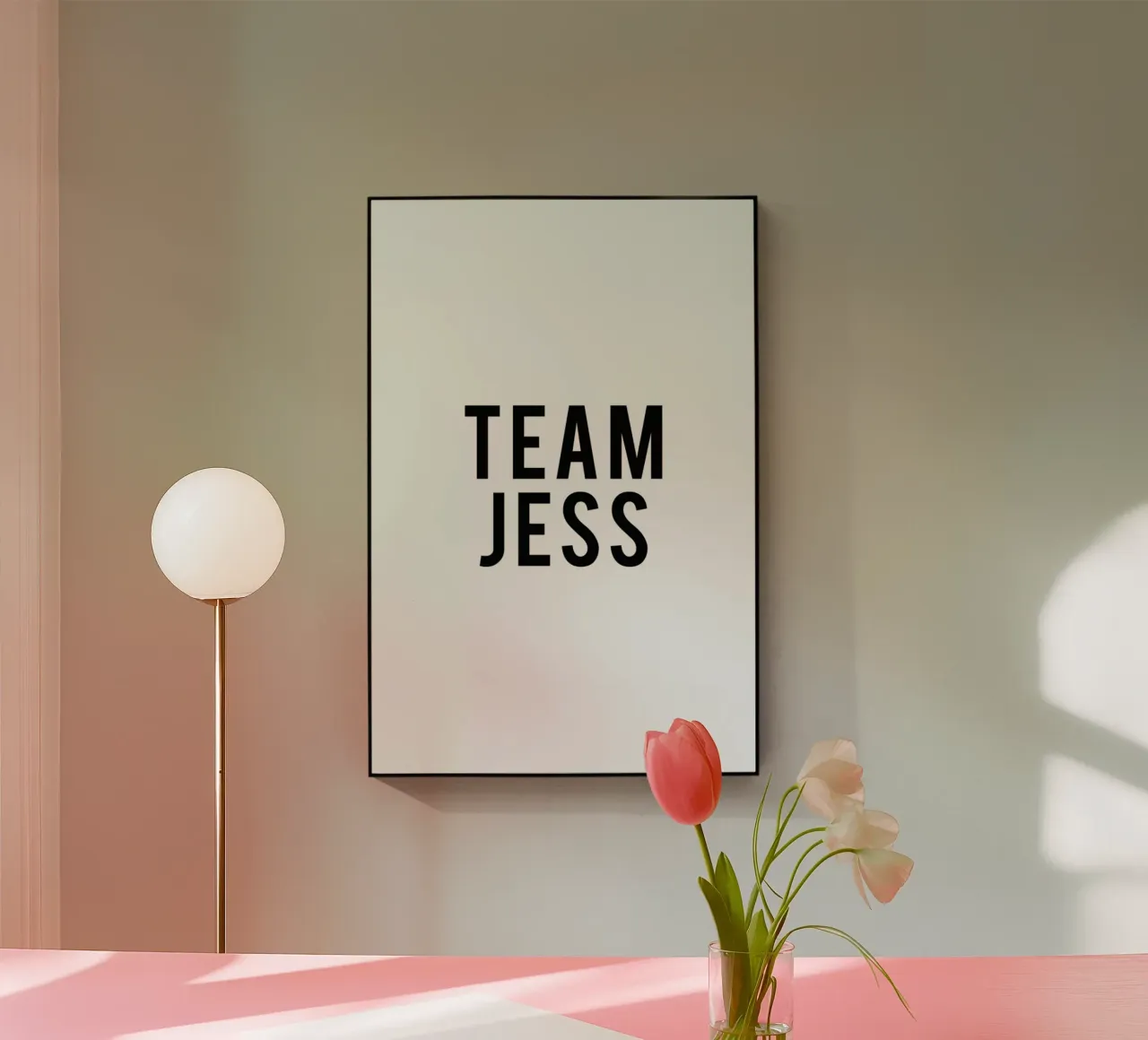 Team Jess plexiglass da Studio One