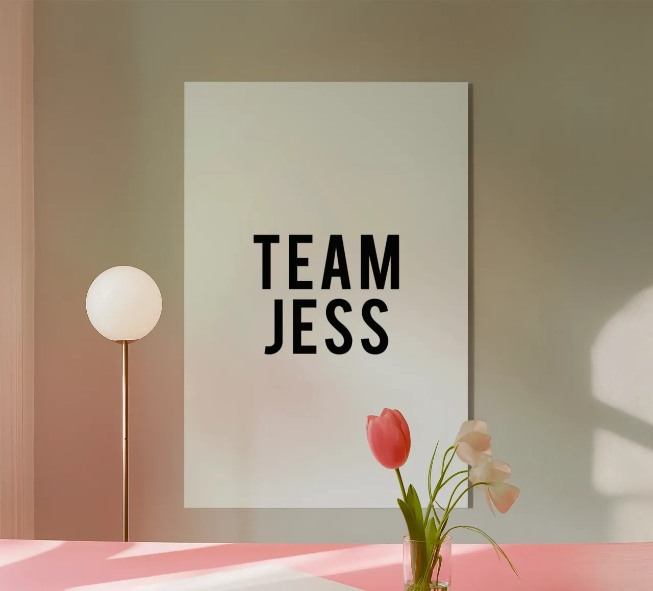 Team Jess plexiglass da Studio One