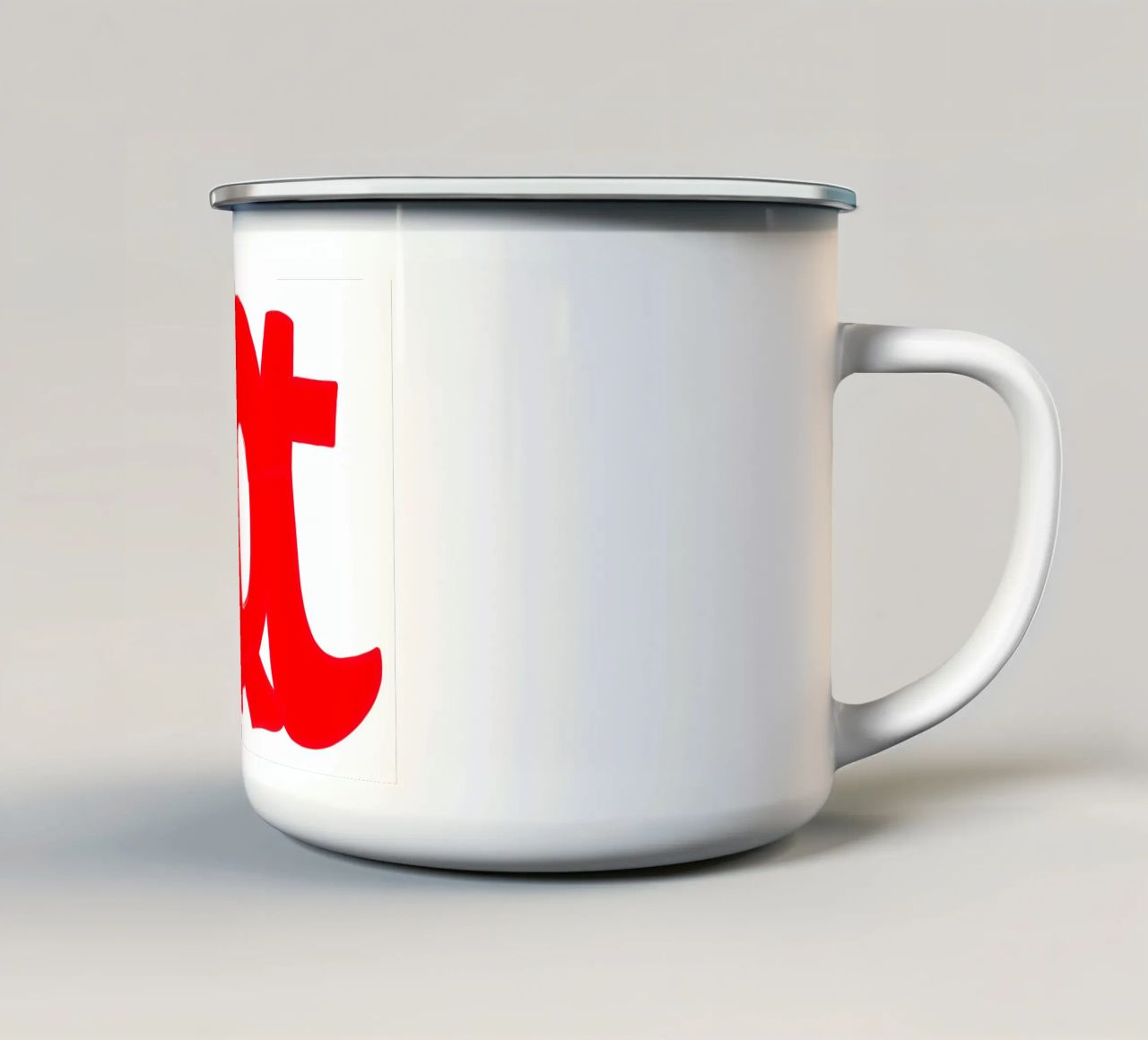 Art tazza in smalto da C.WILL