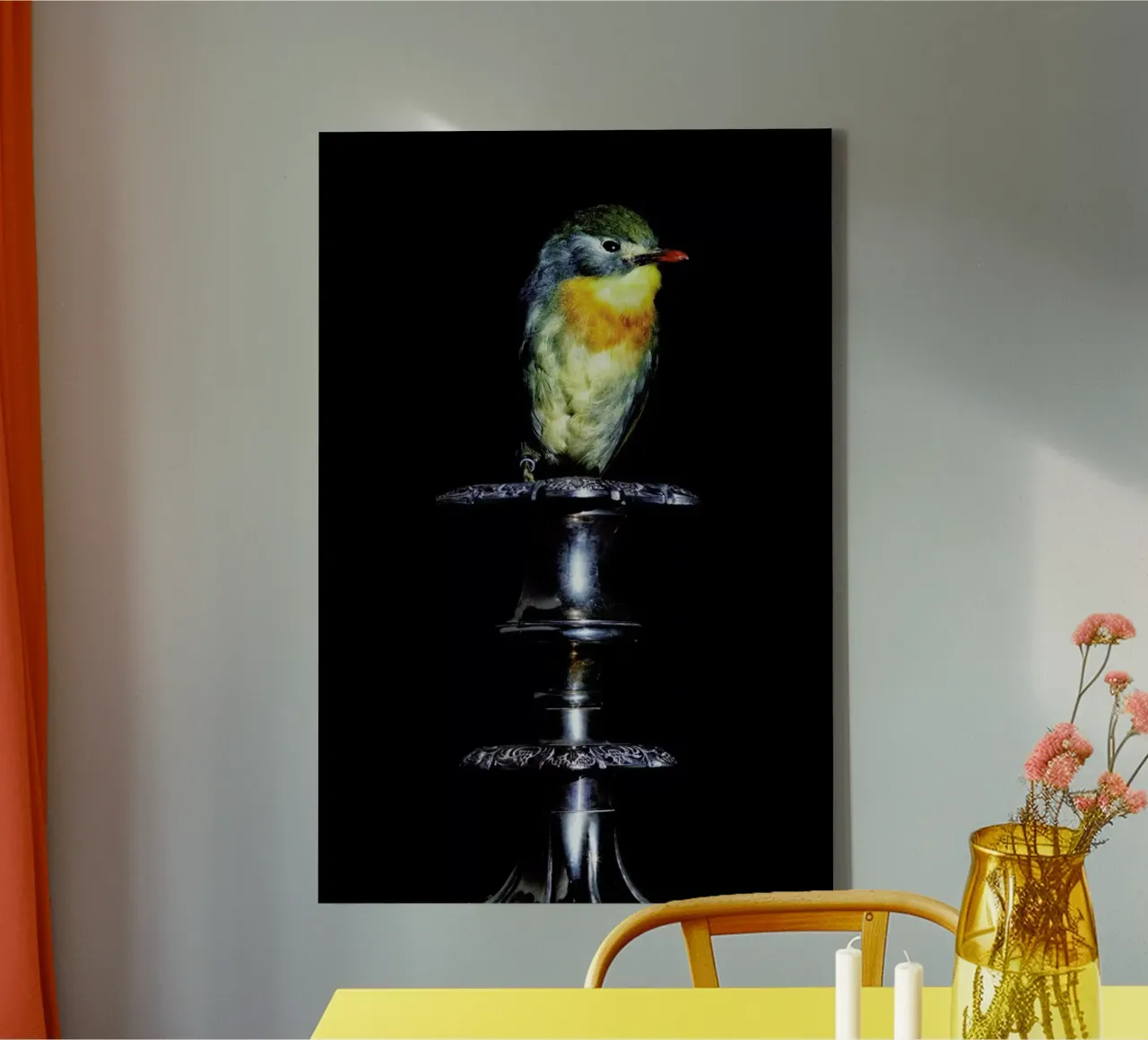 Birds Everywhere 21 canvas by Günther Egger