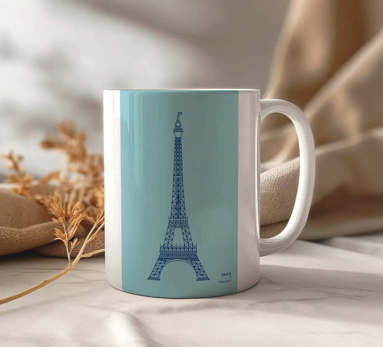 Paris tazza in ceramica da Sara Signorini