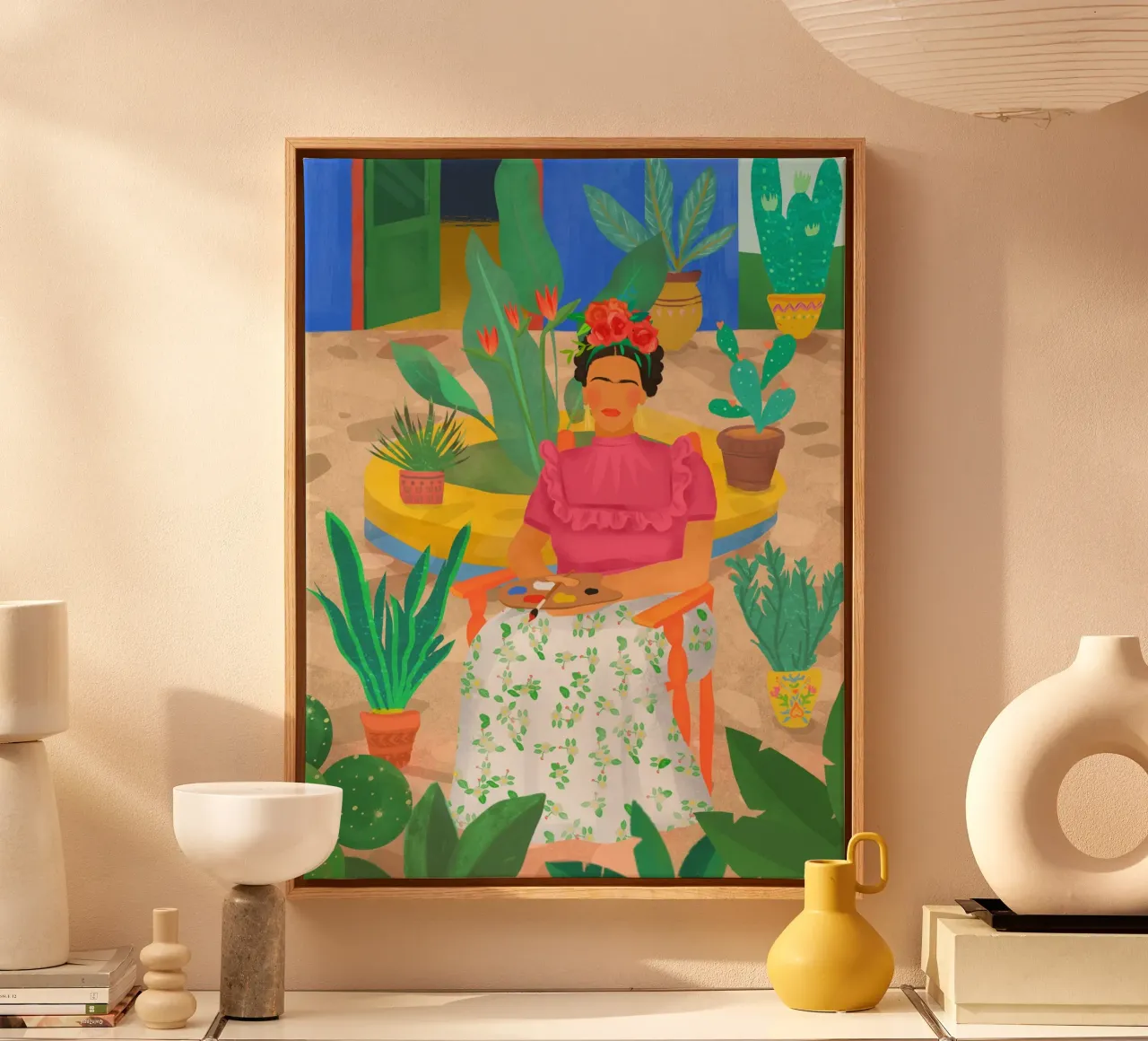Frida Khalo tela con Cornice a cassetta da PetrArts