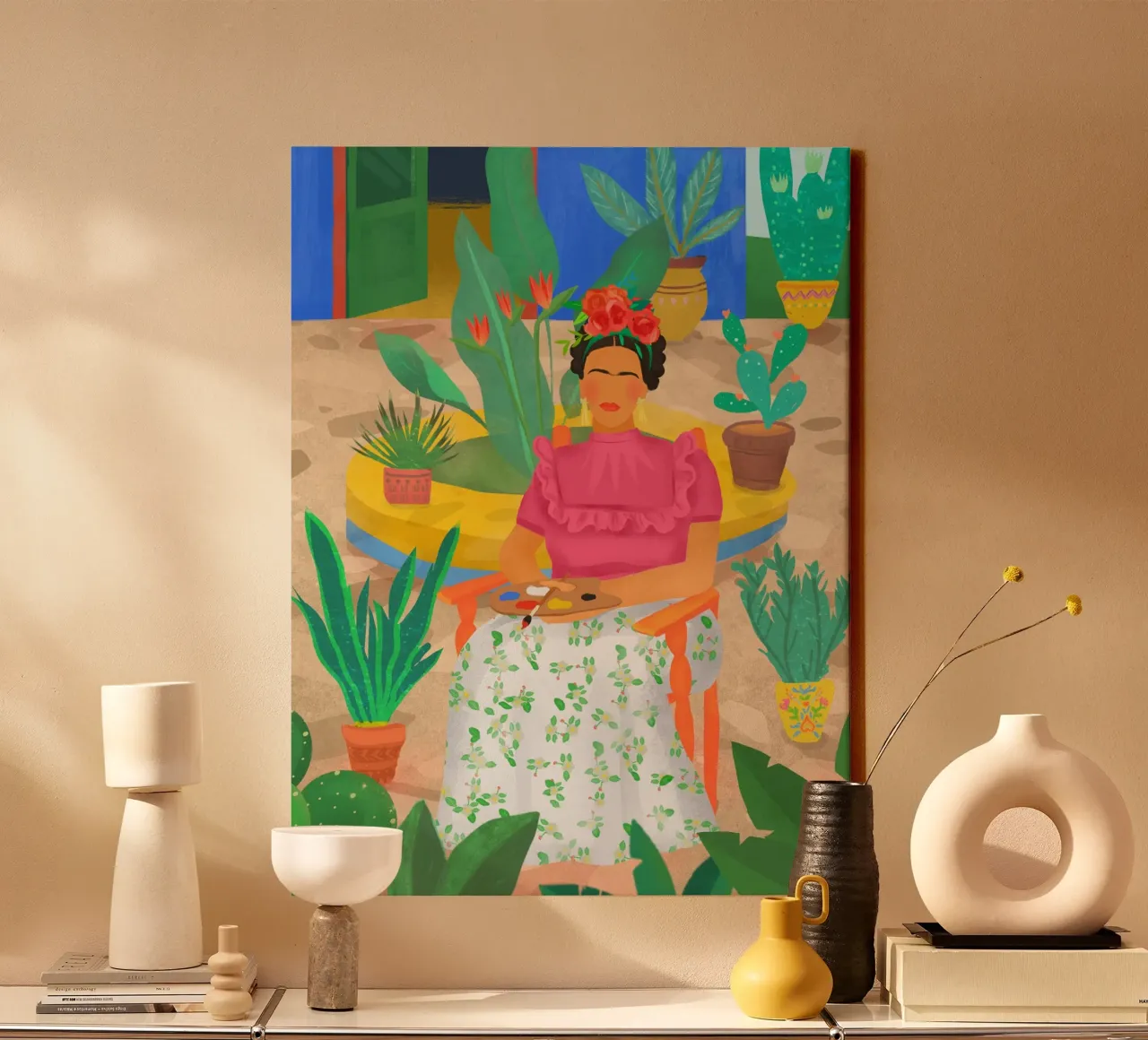Frida Khalo tela con Cornice a cassetta da PetrArts