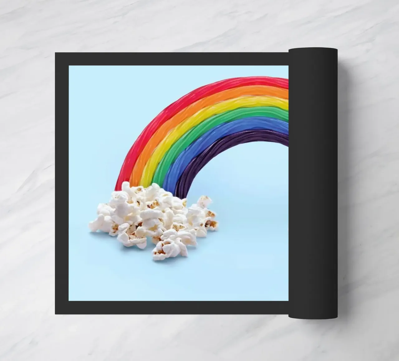 Candy Rainbow doormat by Paul Fuentes Design