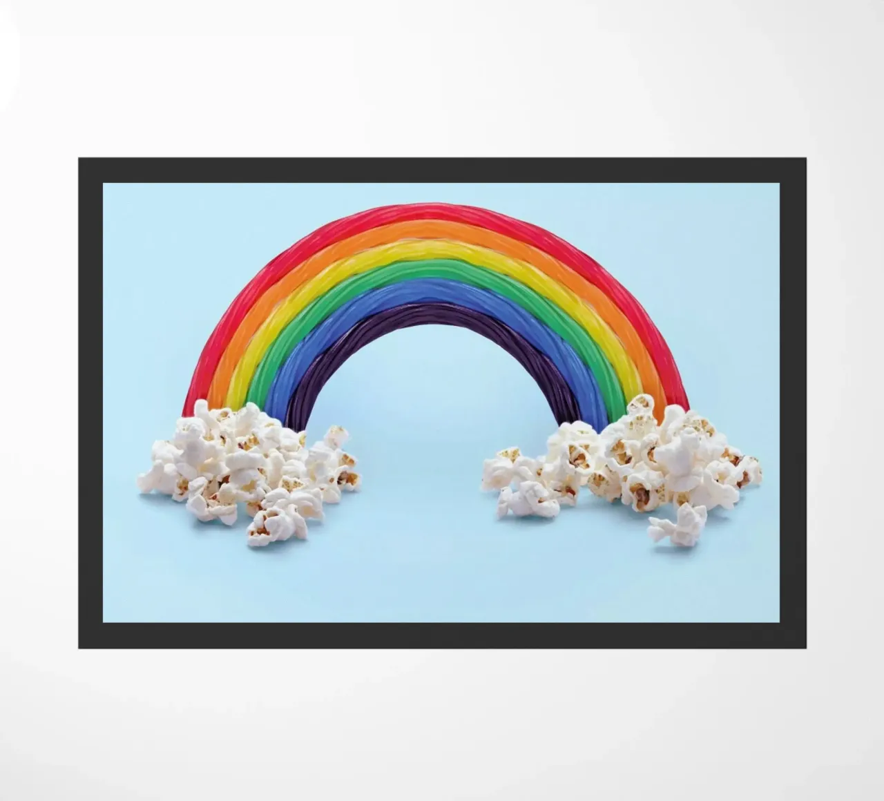 Candy Rainbow doormat by Paul Fuentes Design