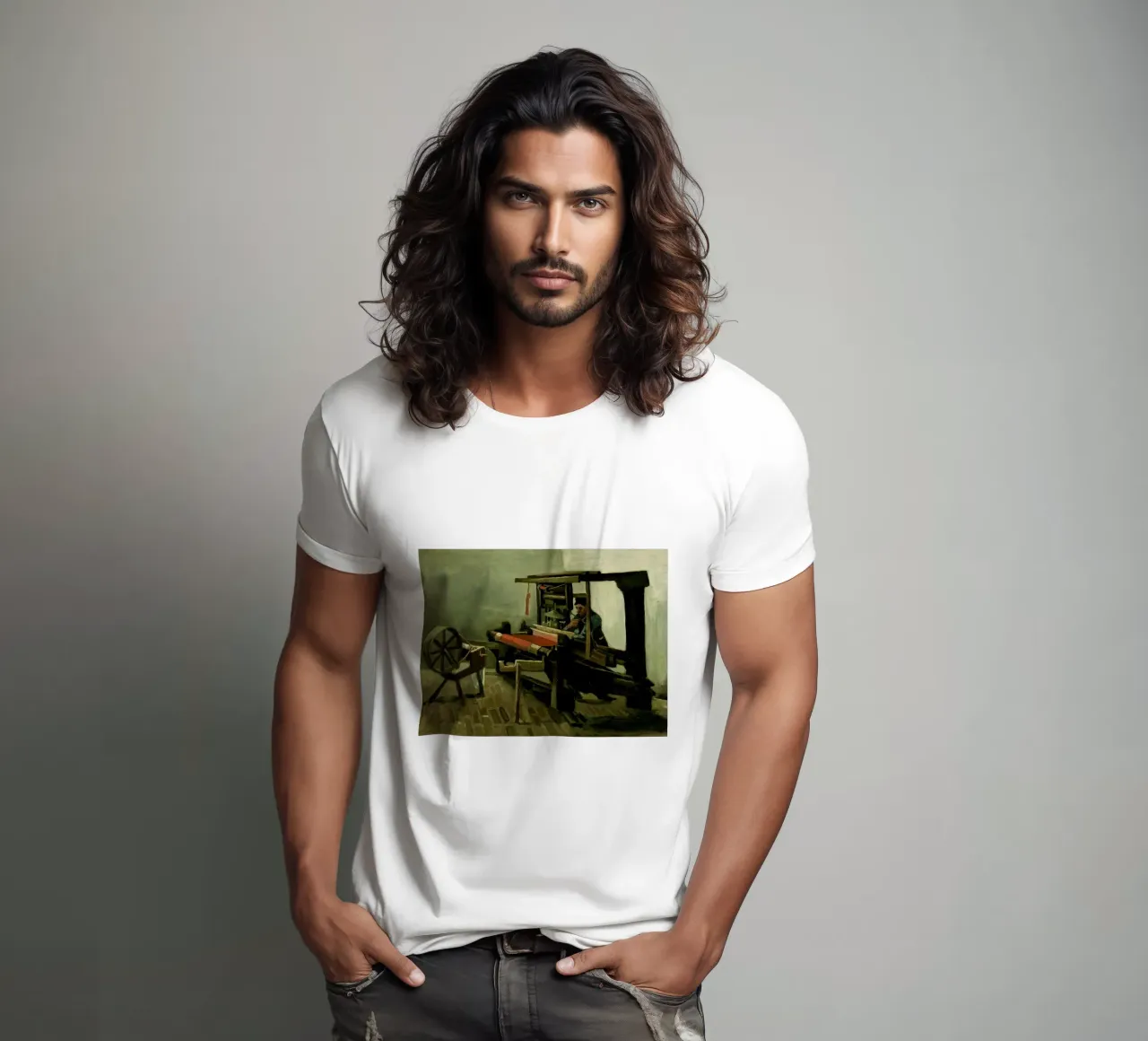 Vincent van Gogh - Tessitore t-shirt da Timeless Artworks