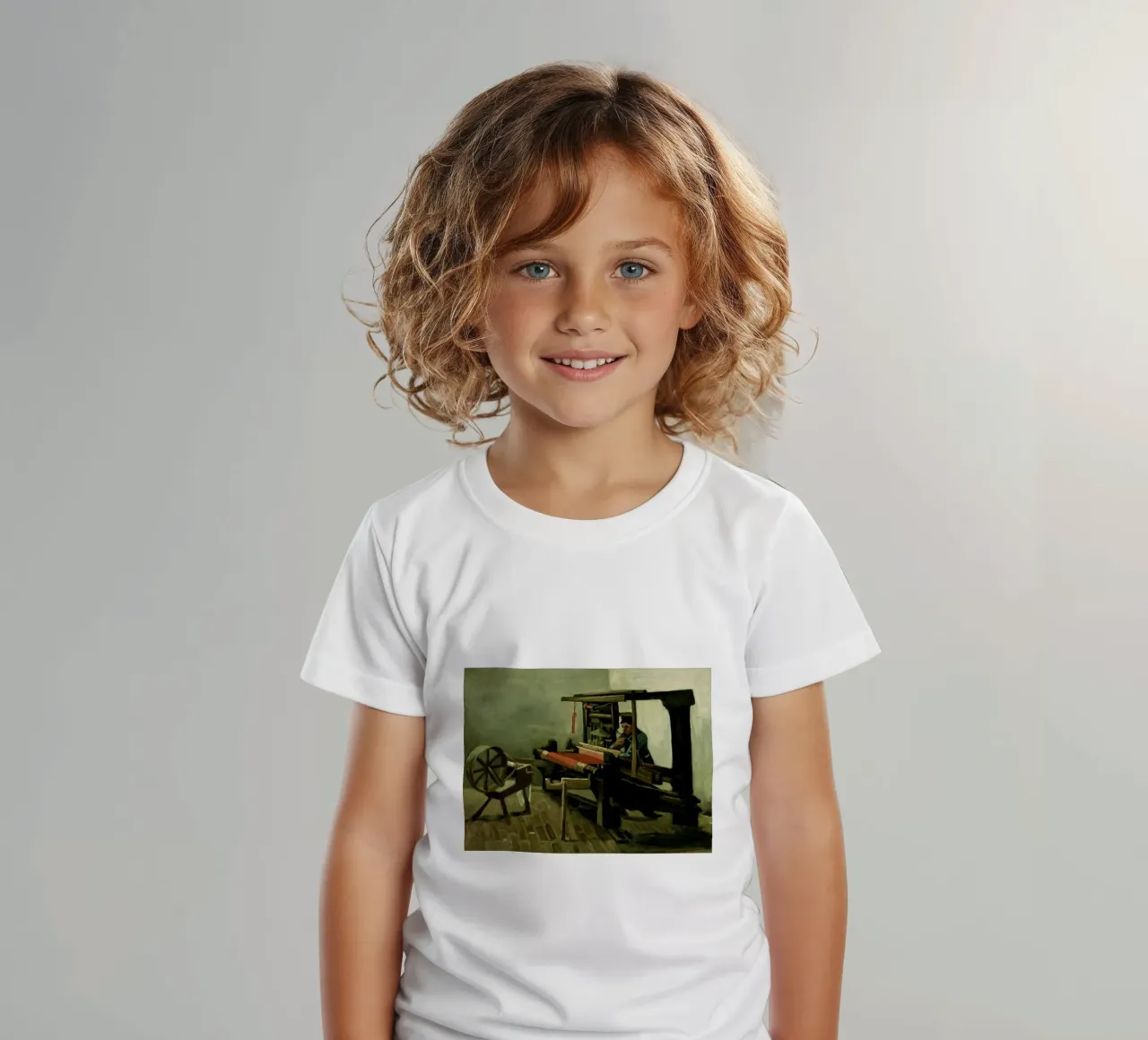 Vincent van Gogh - Weaver kids t-shirt by Timeless Artworks
