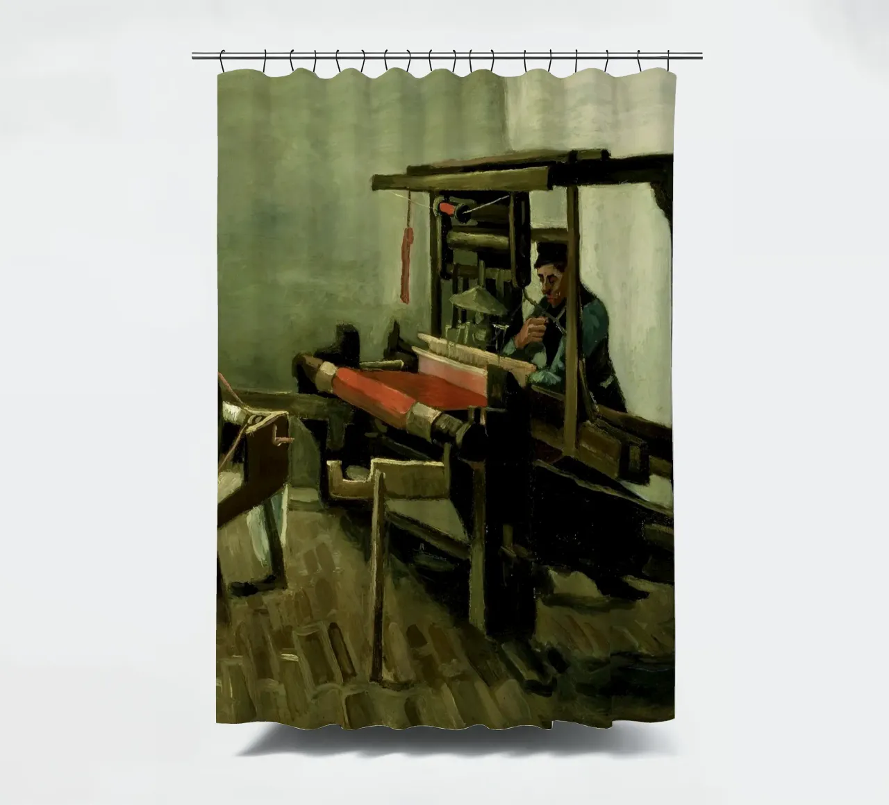 Vincent van Gogh - Weaver shower curtain by Timeless Artworks