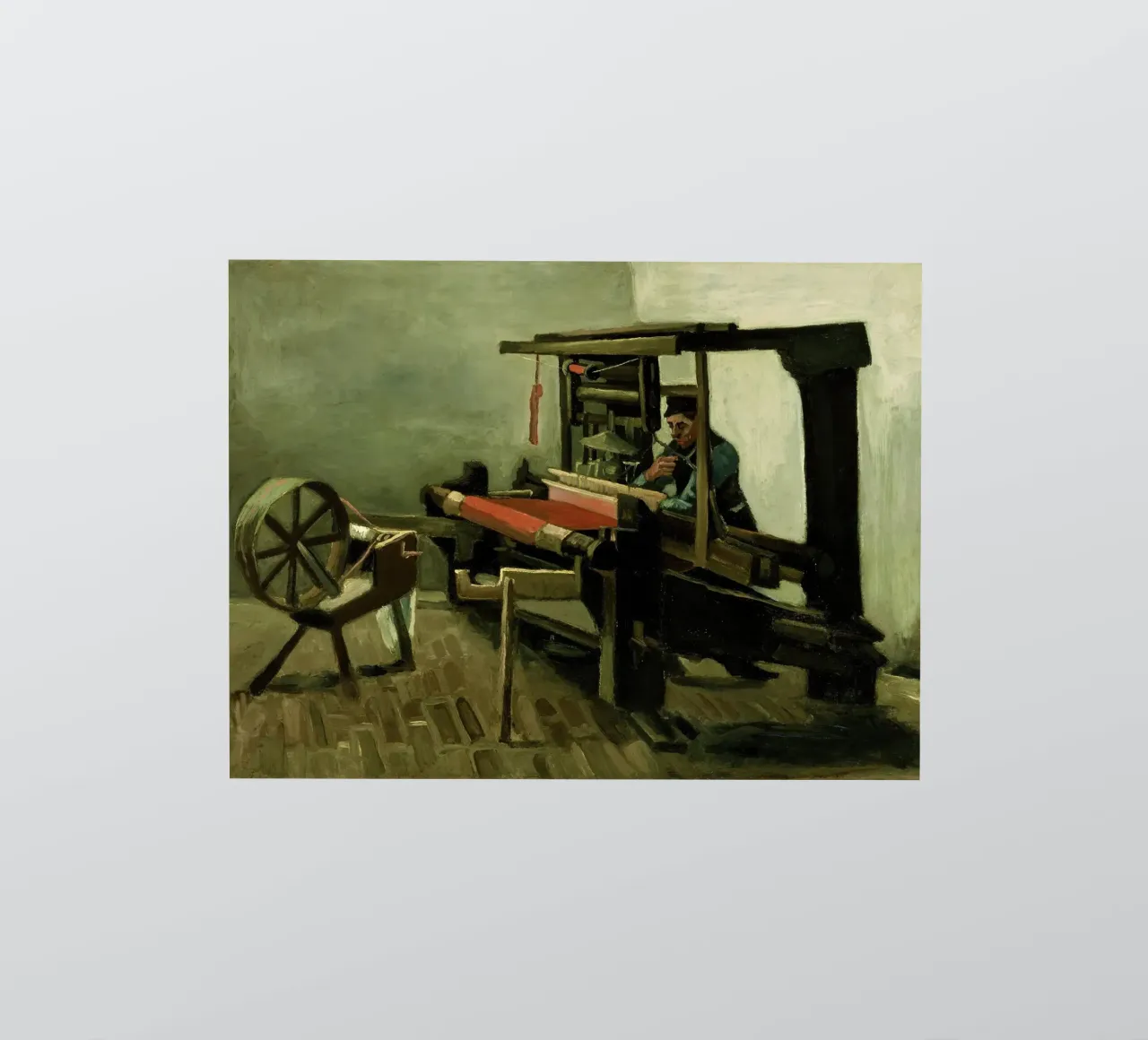 Vincent van Gogh - Weaver sticker by Timeless Artworks