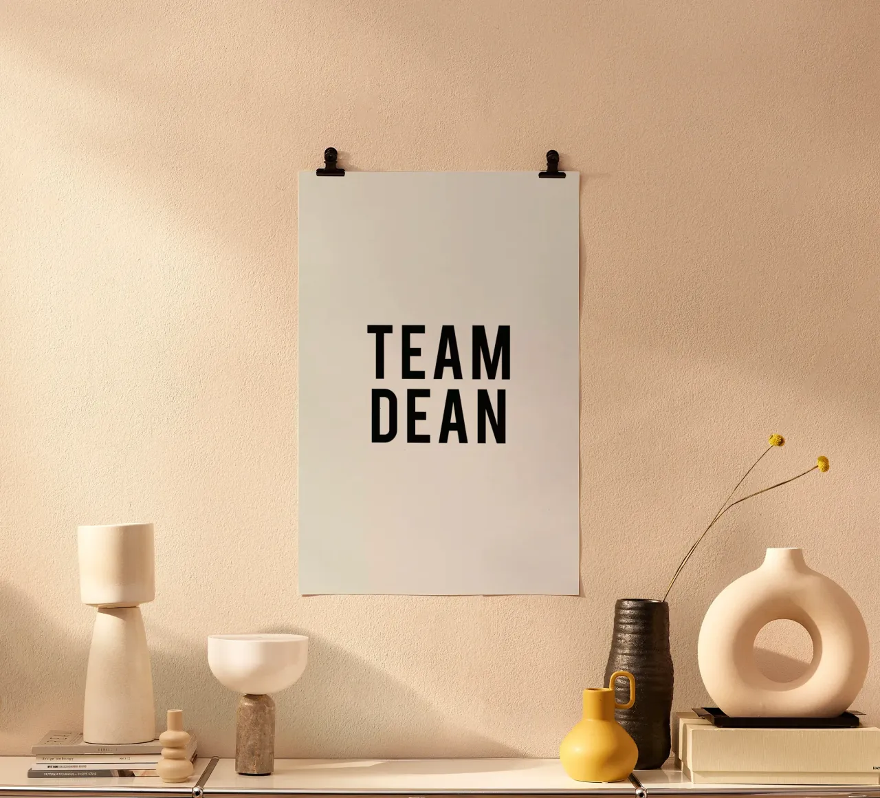 Team Dean poster da Studio One