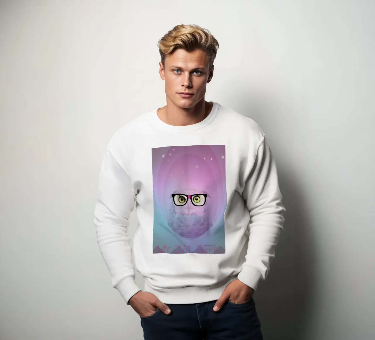 My Owl Geek felpa da AS Art