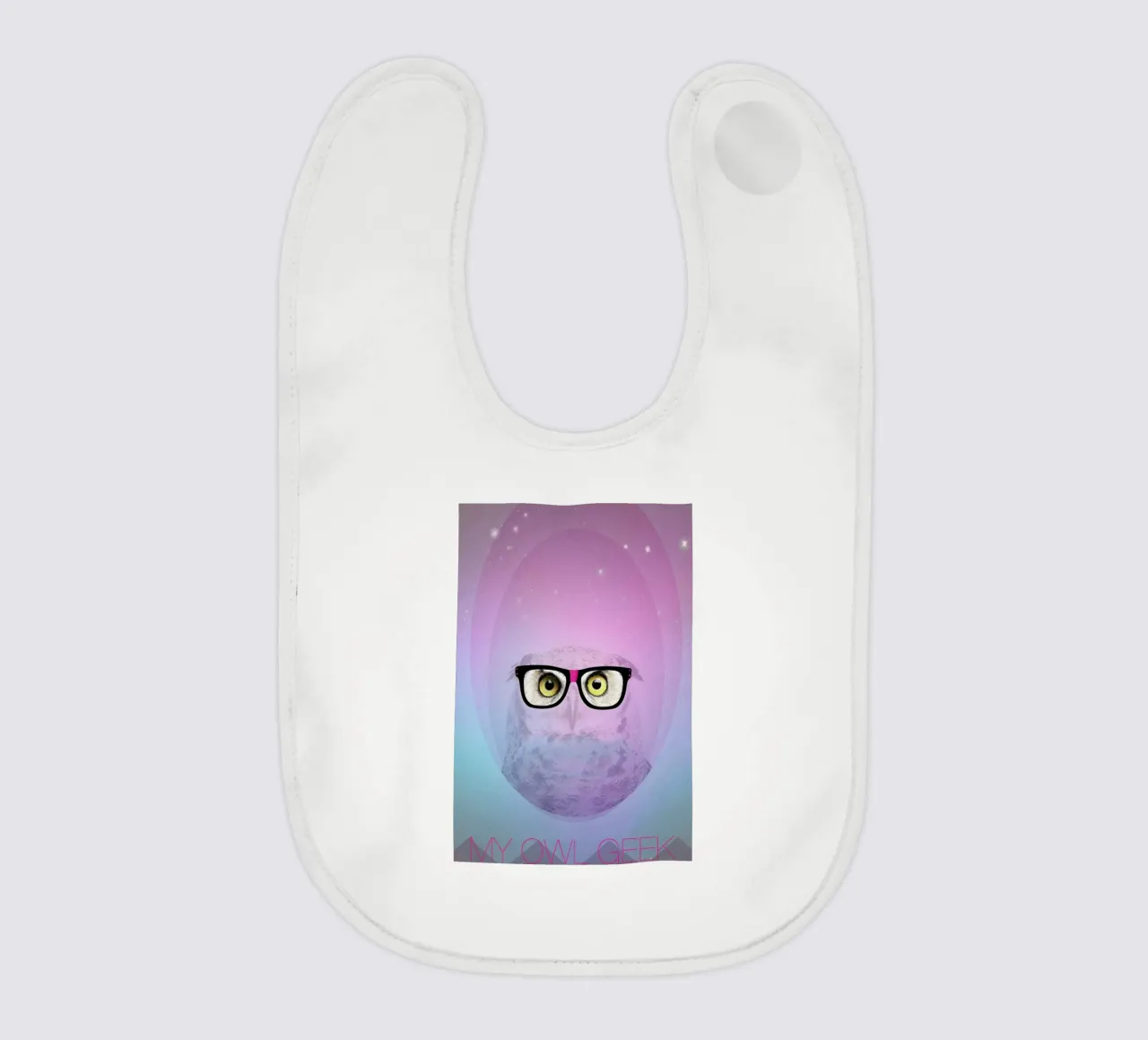 My Owl Geek bavaglino da AS Art