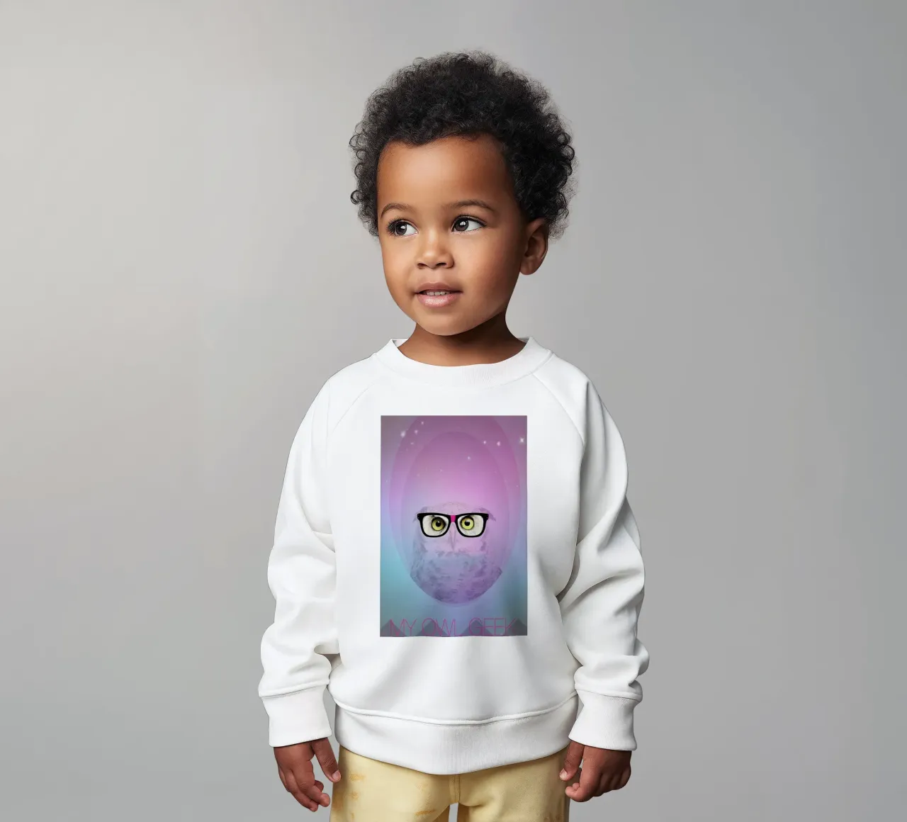 My Owl Geek sweat pour bébé de AS Art