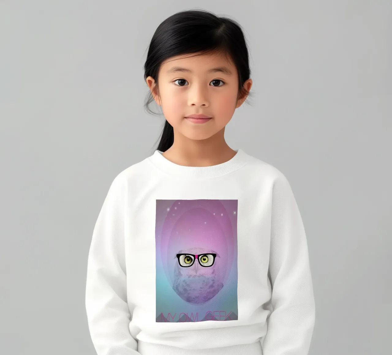 My Owl Geek sudadera para niño de AS Art