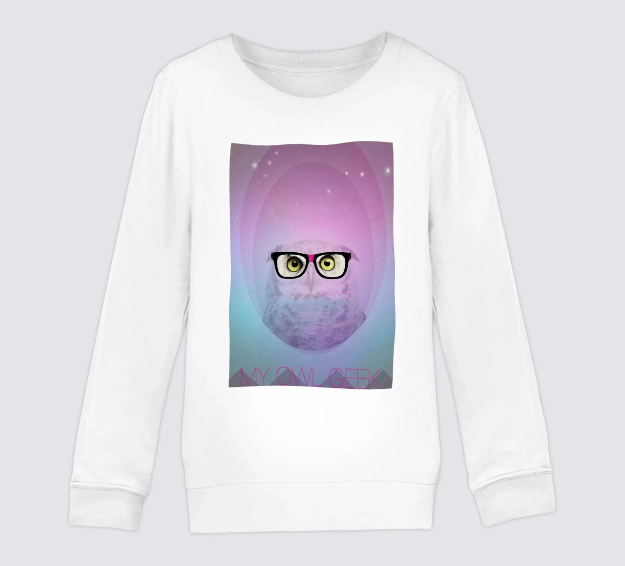 My Owl Geek felpa bambino da AS Art