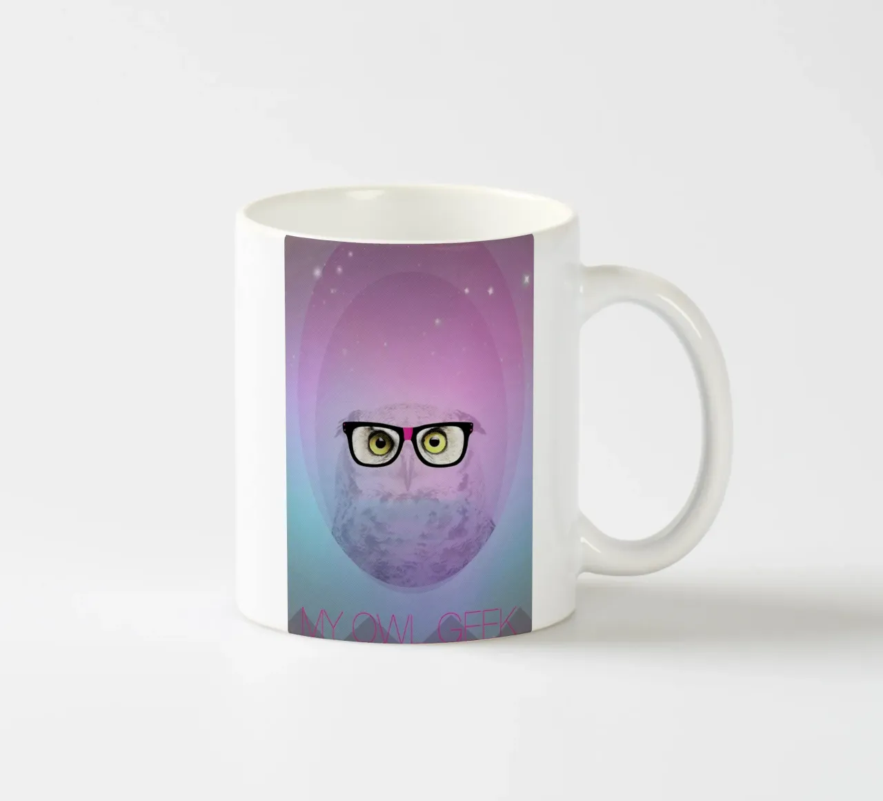 My Owl Geek mug en céramique de AS Art