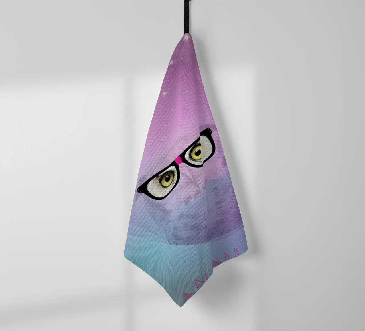 My Owl Geek paño de cocina de AS Art