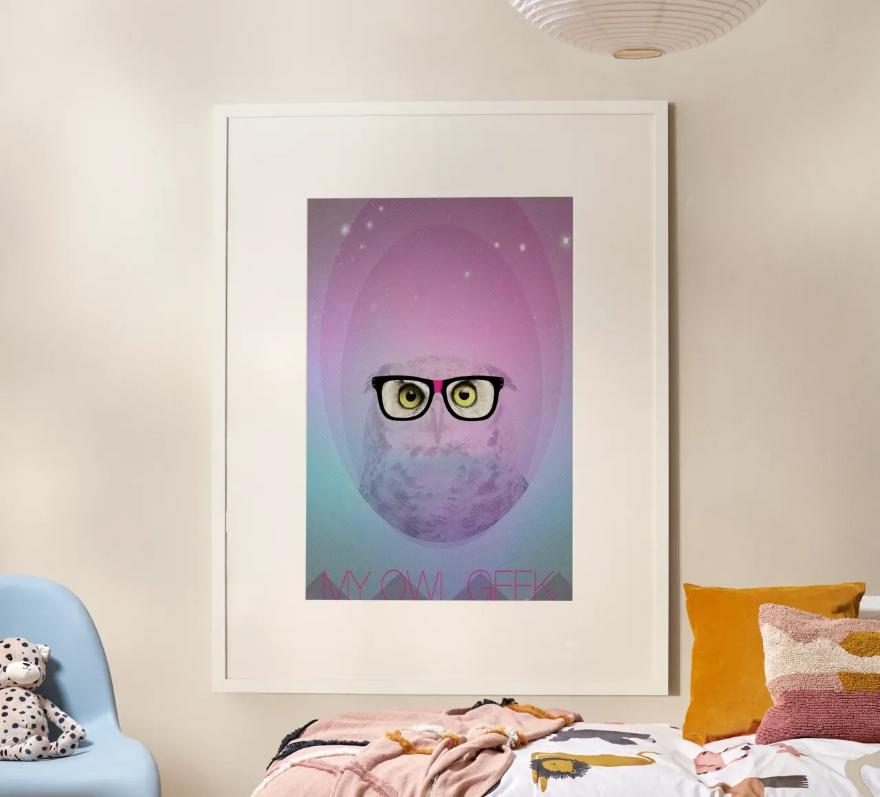 My Owl Geek carta hahnemühle da AS Art