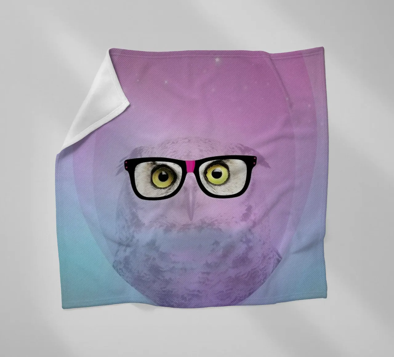 My Owl Geek coperta in pile da AS Art