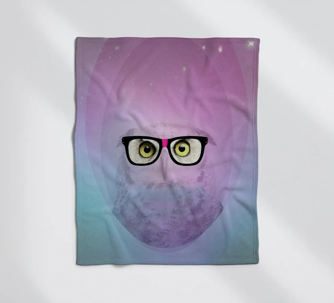 My Owl Geek coperta in pile da AS Art