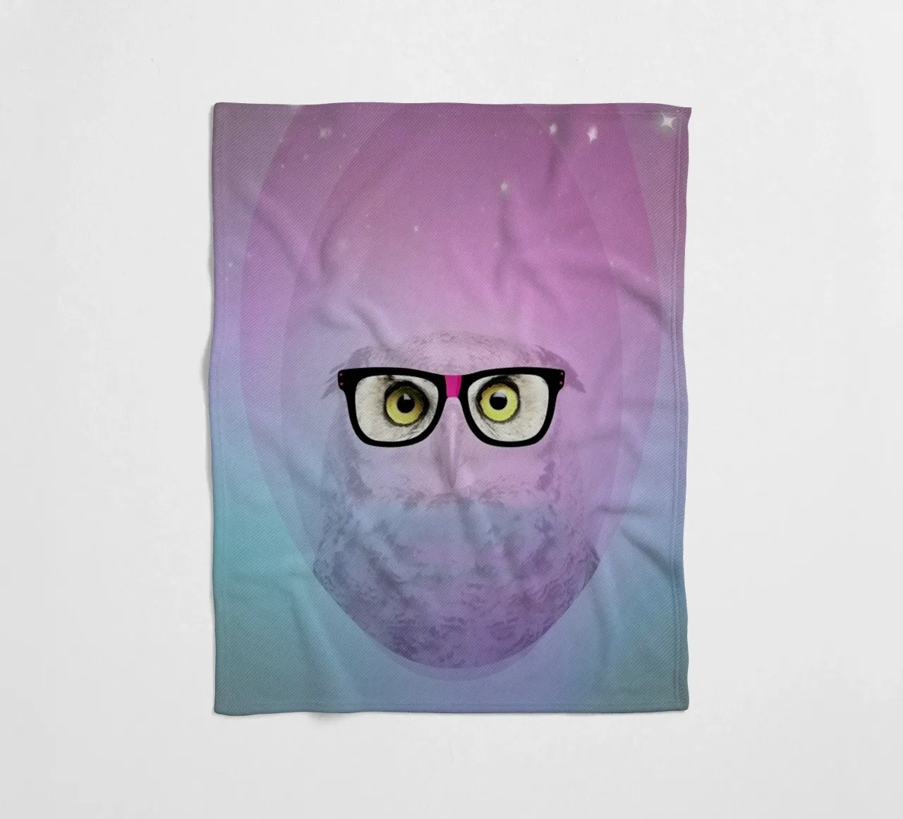 My Owl Geek coperta in pile da AS Art