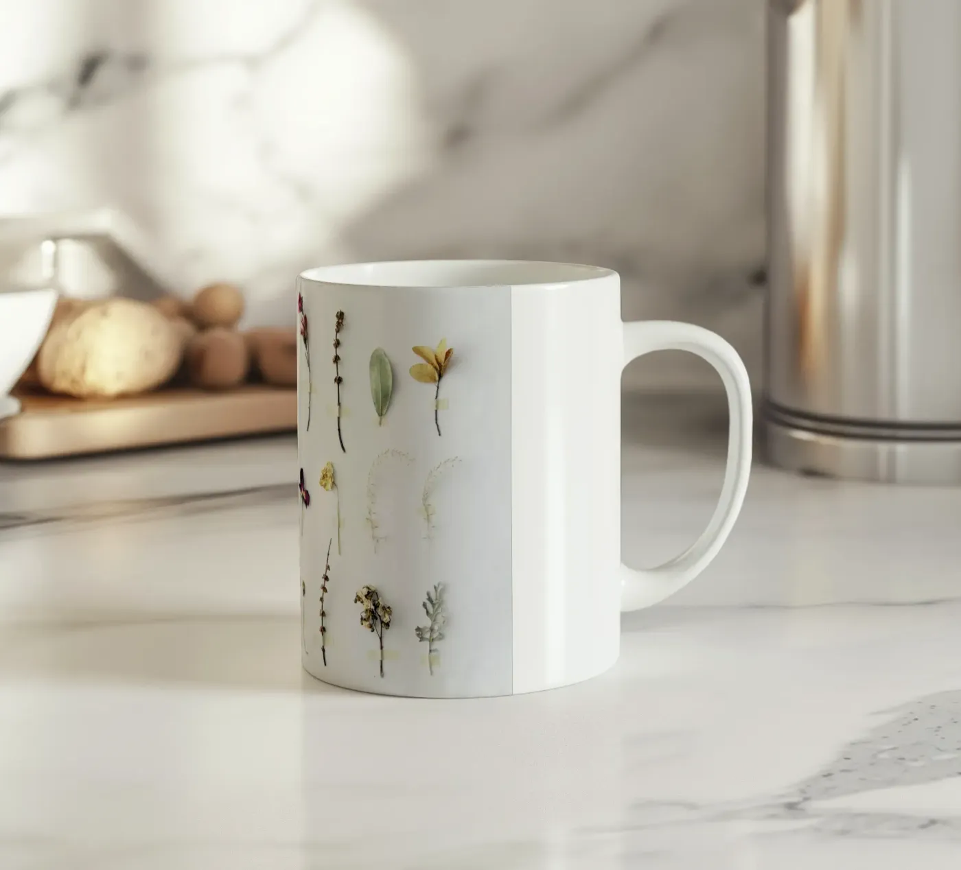 Flora Study ceramic mug by Miles of Light