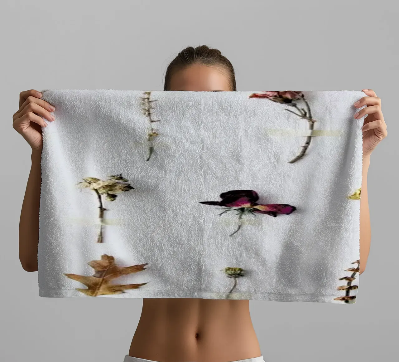 Flora Study badhanddoek van Miles of Light