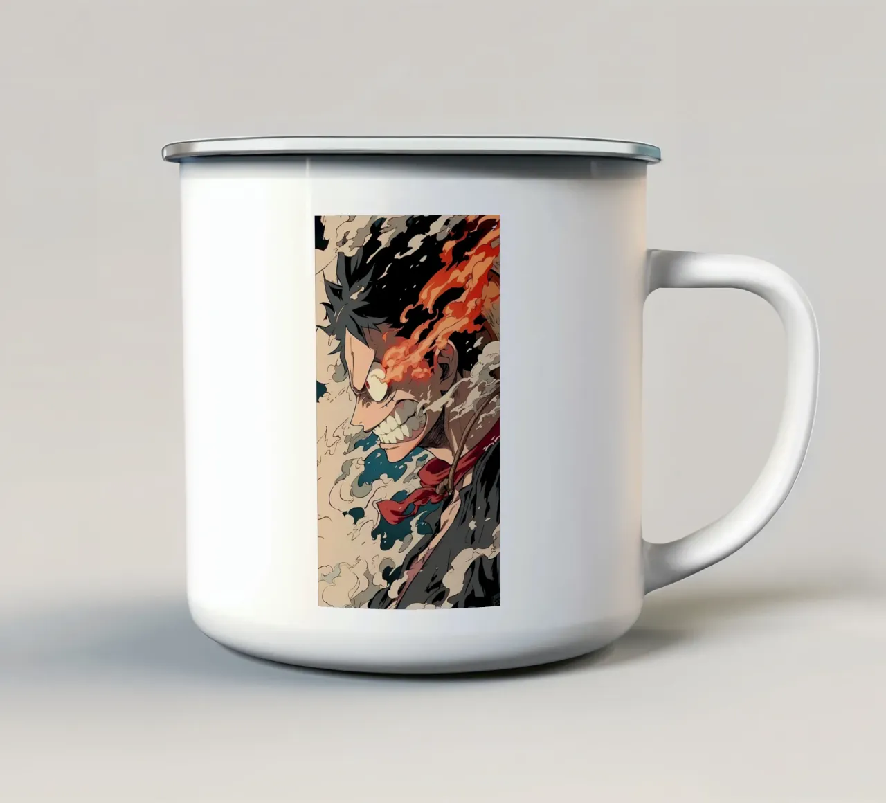 spugna monopezzo tazza in smalto da Manh beo