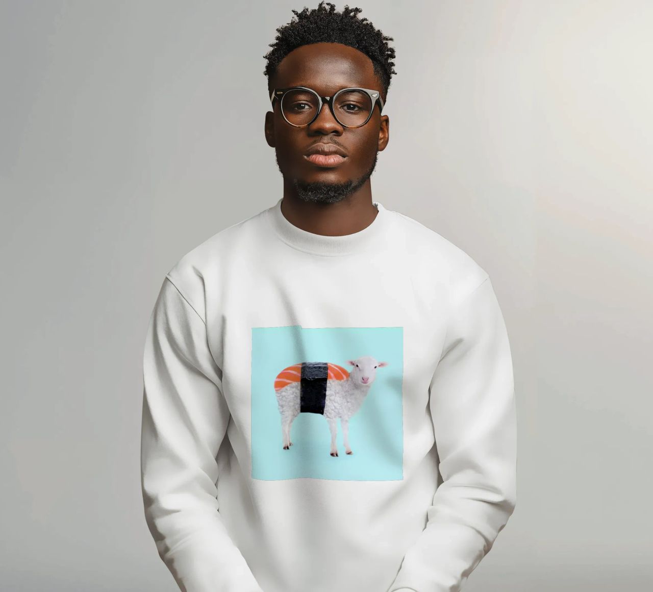 Susheep felpa da Paul Fuentes Design