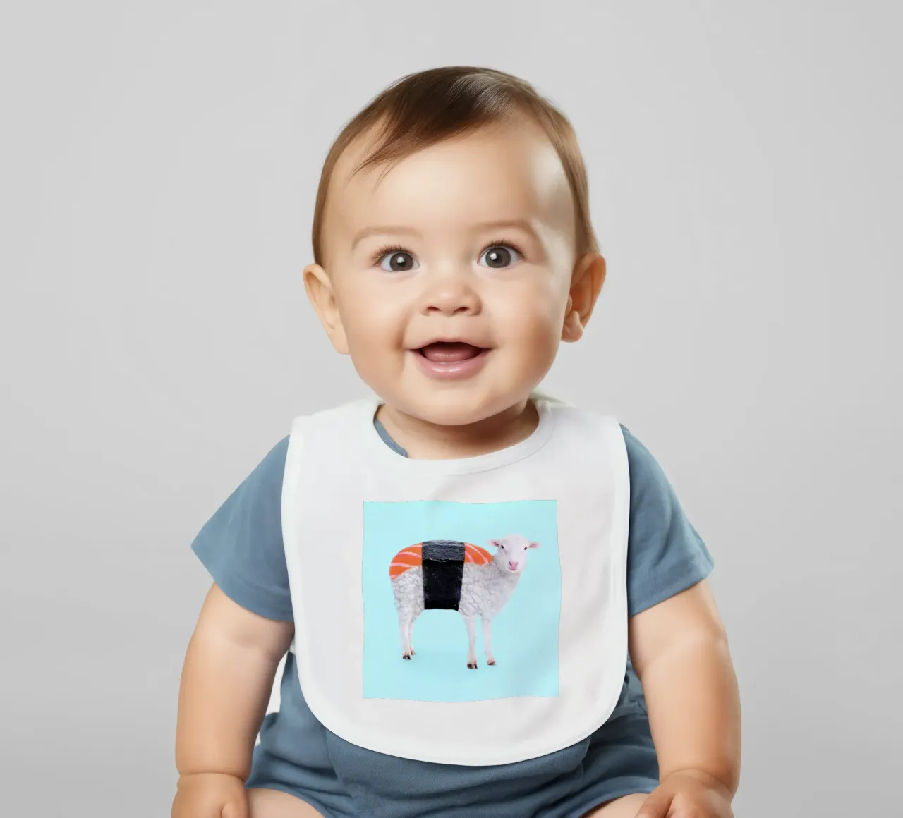 Susheep bavaglino da Paul Fuentes Design