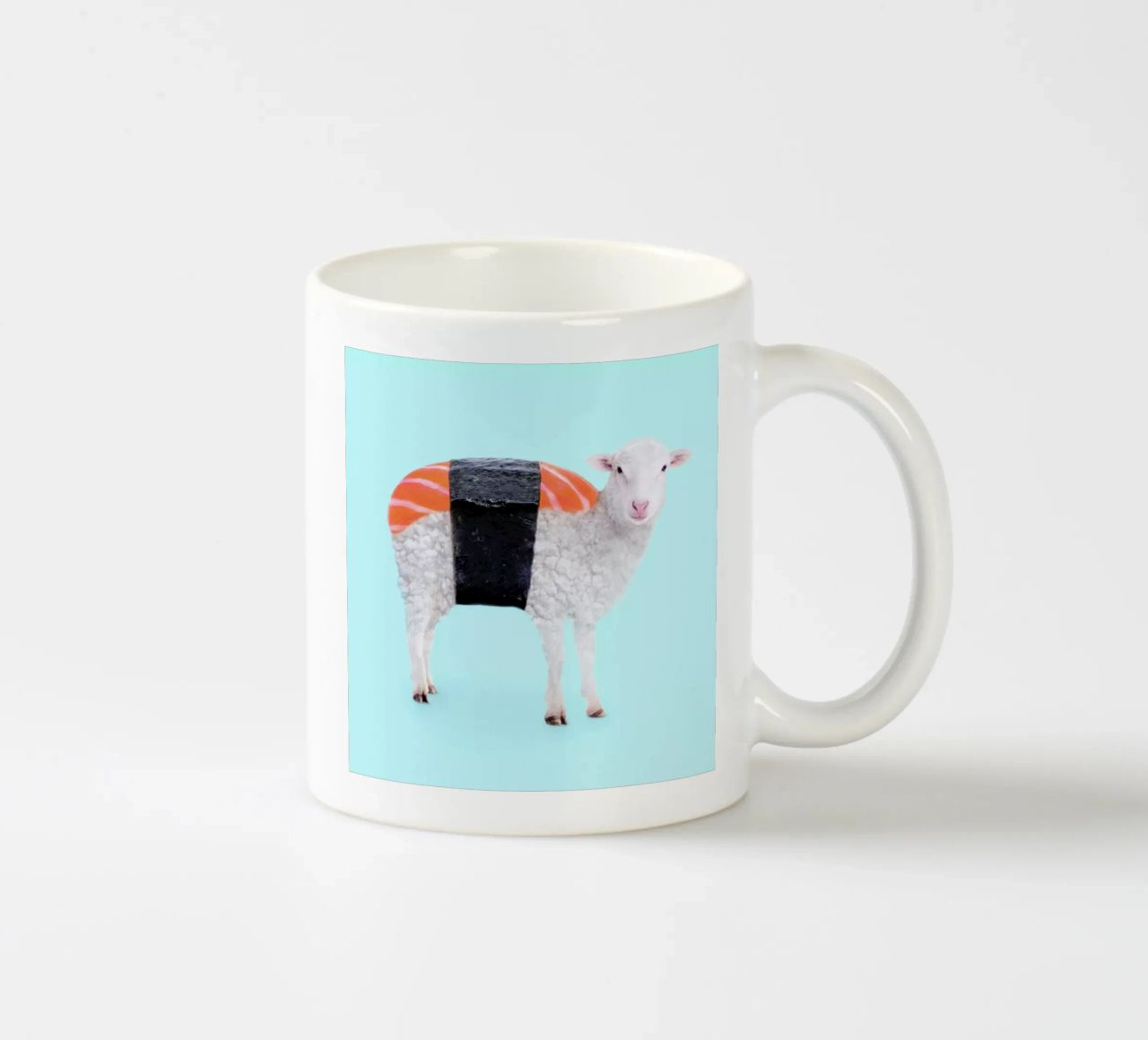 Susheep tazza in ceramica da Paul Fuentes Design