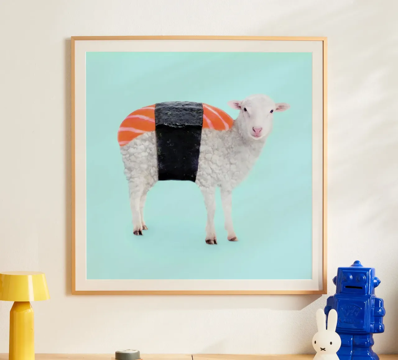 Susheep poster da Paul Fuentes Design