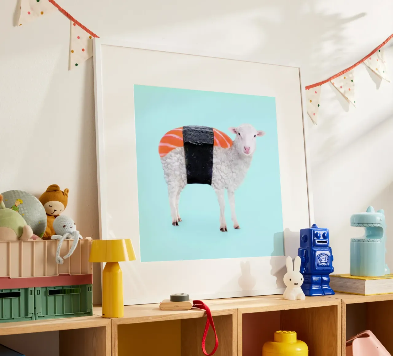 Susheep poster da Paul Fuentes Design