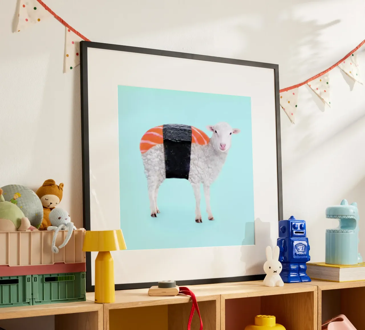 Susheep poster da Paul Fuentes Design