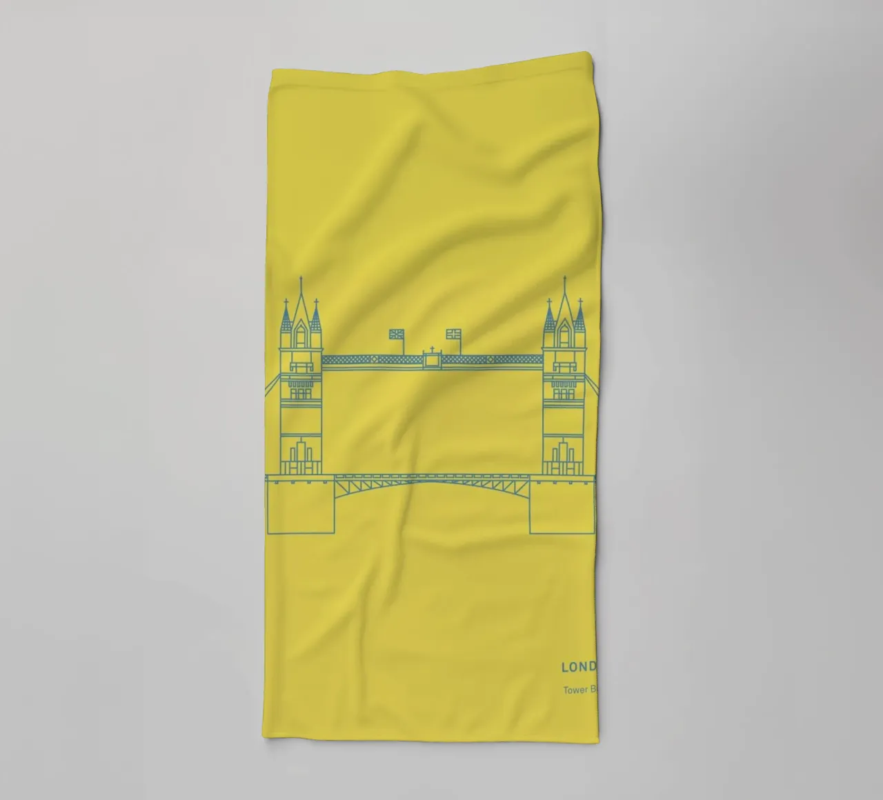 London towel by Sara Signorini