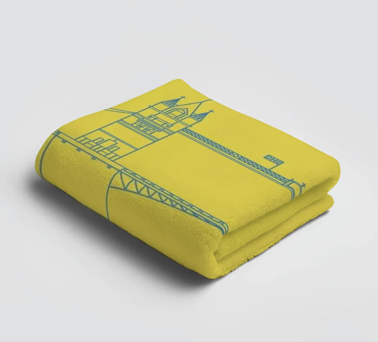 London towel by Sara Signorini
