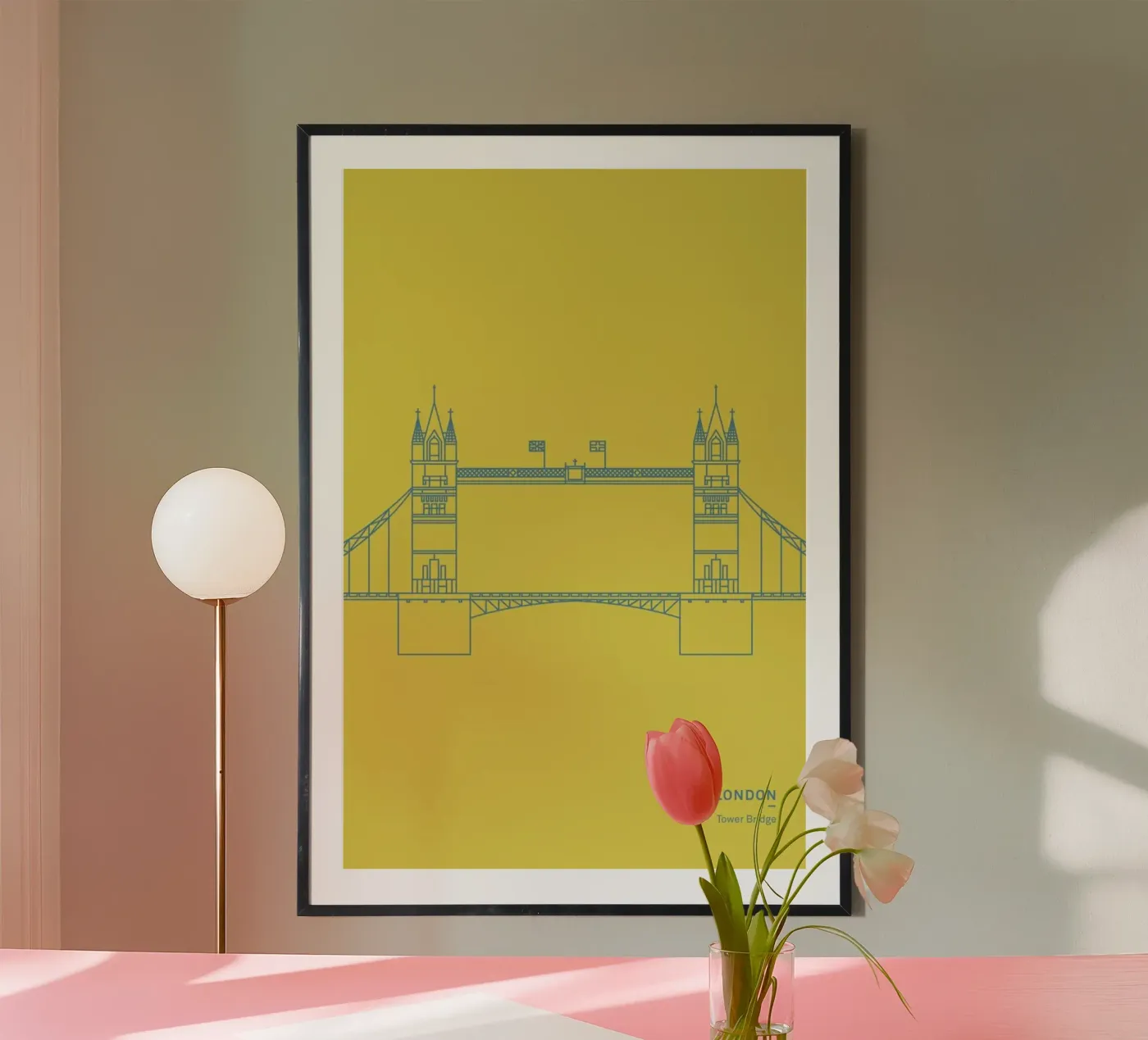 London poster van Sara Signorini