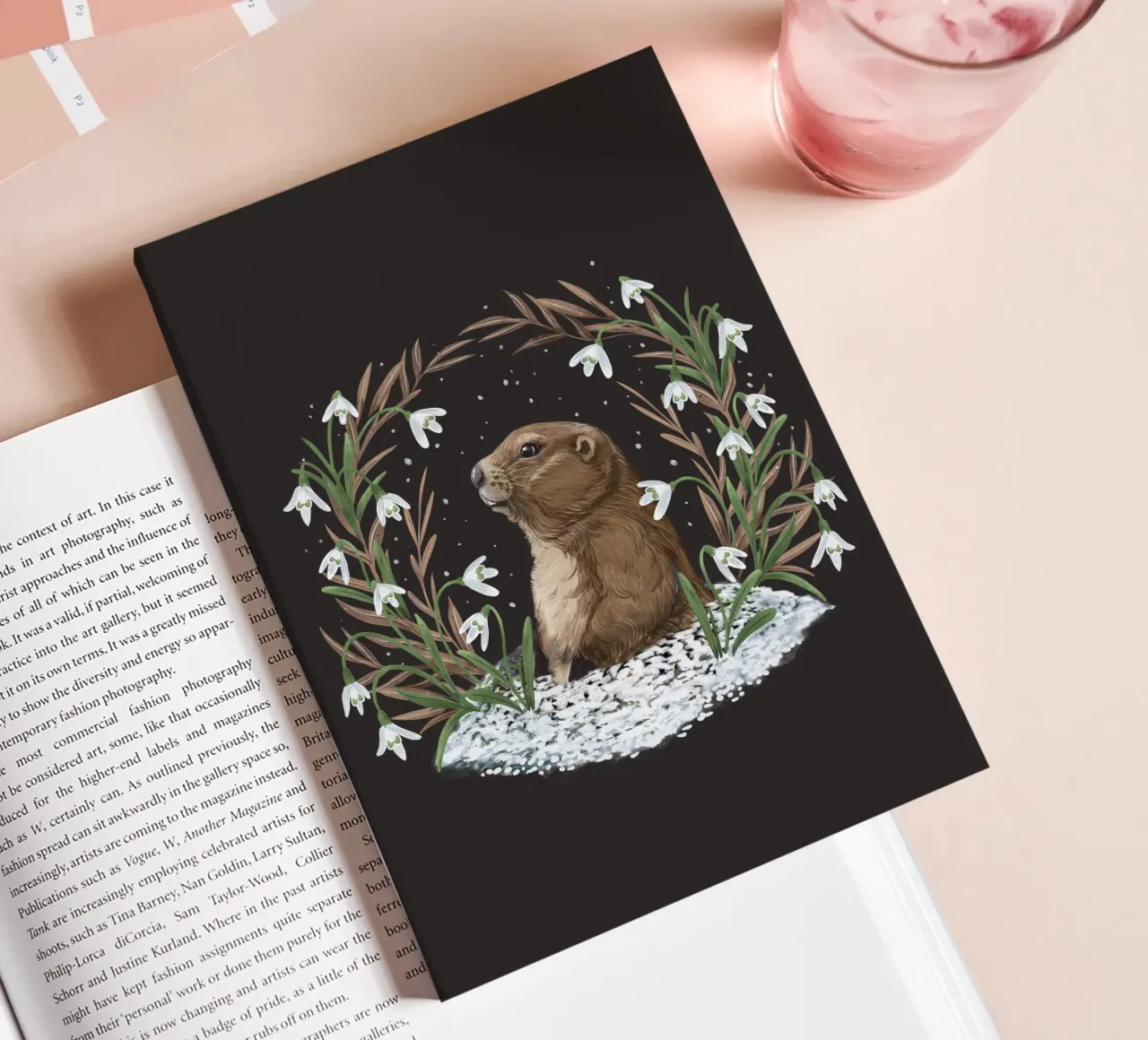 Groundhog Day notebook by Laura Graves