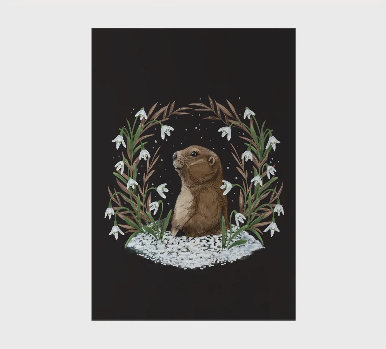 Groundhog Day notebook by Laura Graves