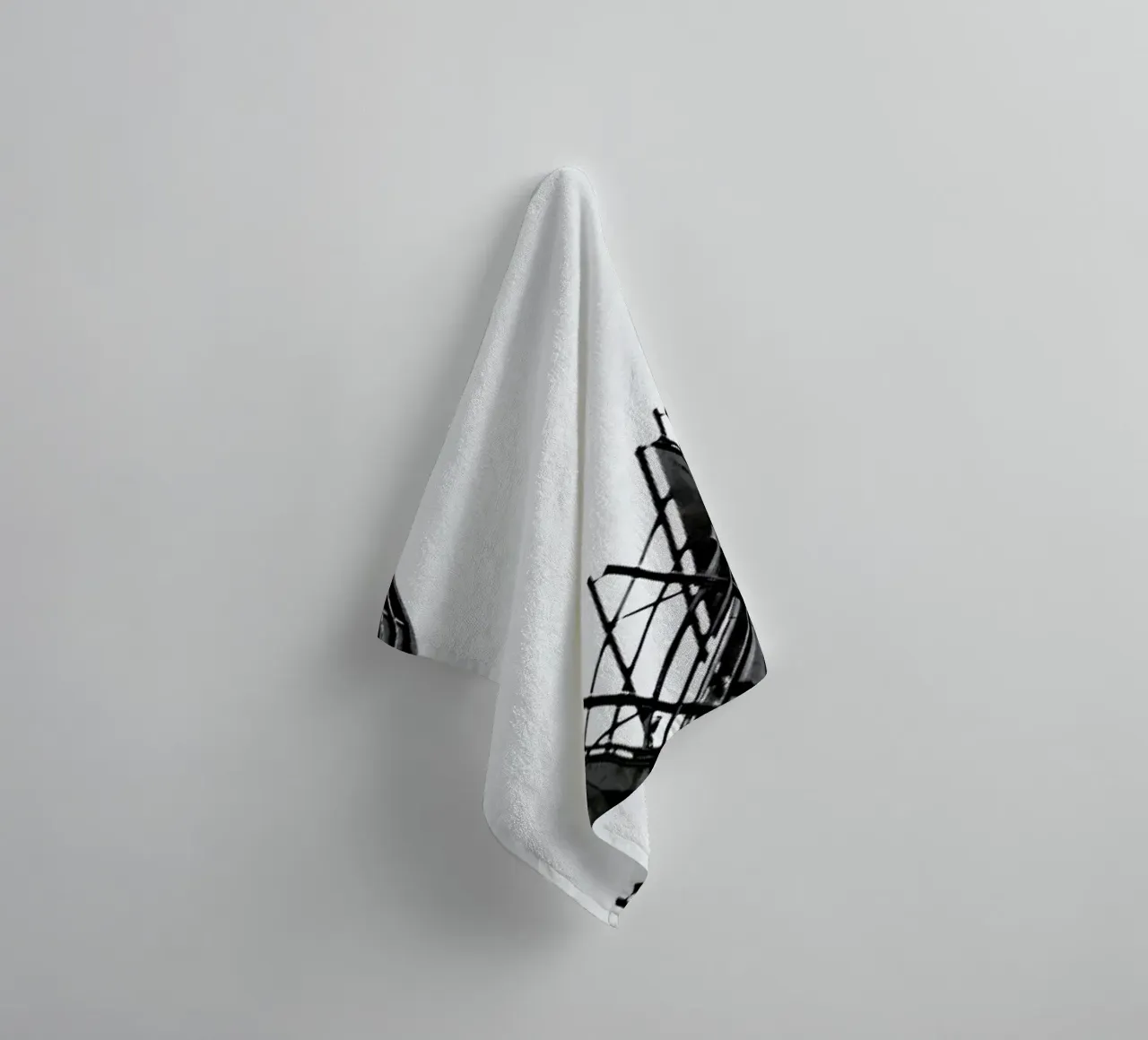 Collisionism asciugamano da bagno da Efacts Photography