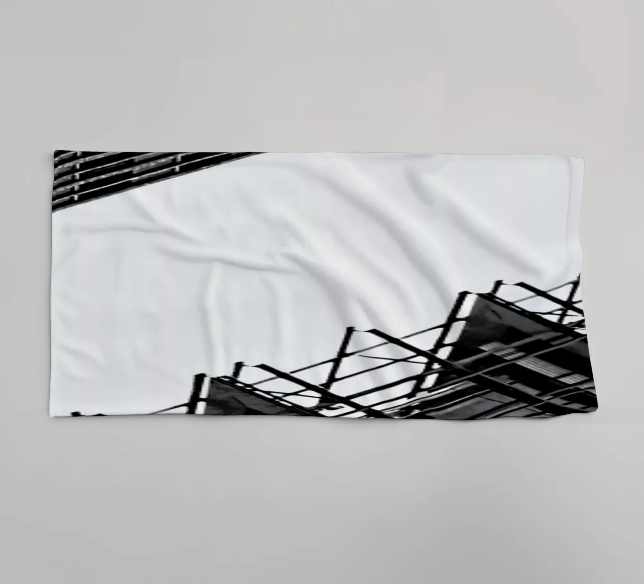 Collisionism asciugamano da bagno da Efacts Photography