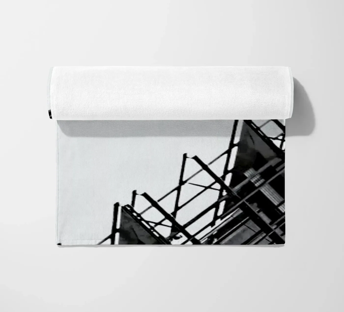 Collisionism strandhanddoek van Efacts Photography